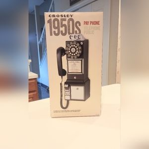 NEW CROSLEY 1950's RETRO STYLE PAY PHONE